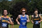 XC Wheaton & Babson  Wheaton College Men’s Cross Country compete at the 9th Annual Wheaton & Babson Season Opener on the Mark Coogan Course at Highland Park in Attleboro, Mass. - Photo By: KEITH NORDSTROM : Wheaton, XC, Cross Country, 9th Annual Wheaton & Babson Season Opener
